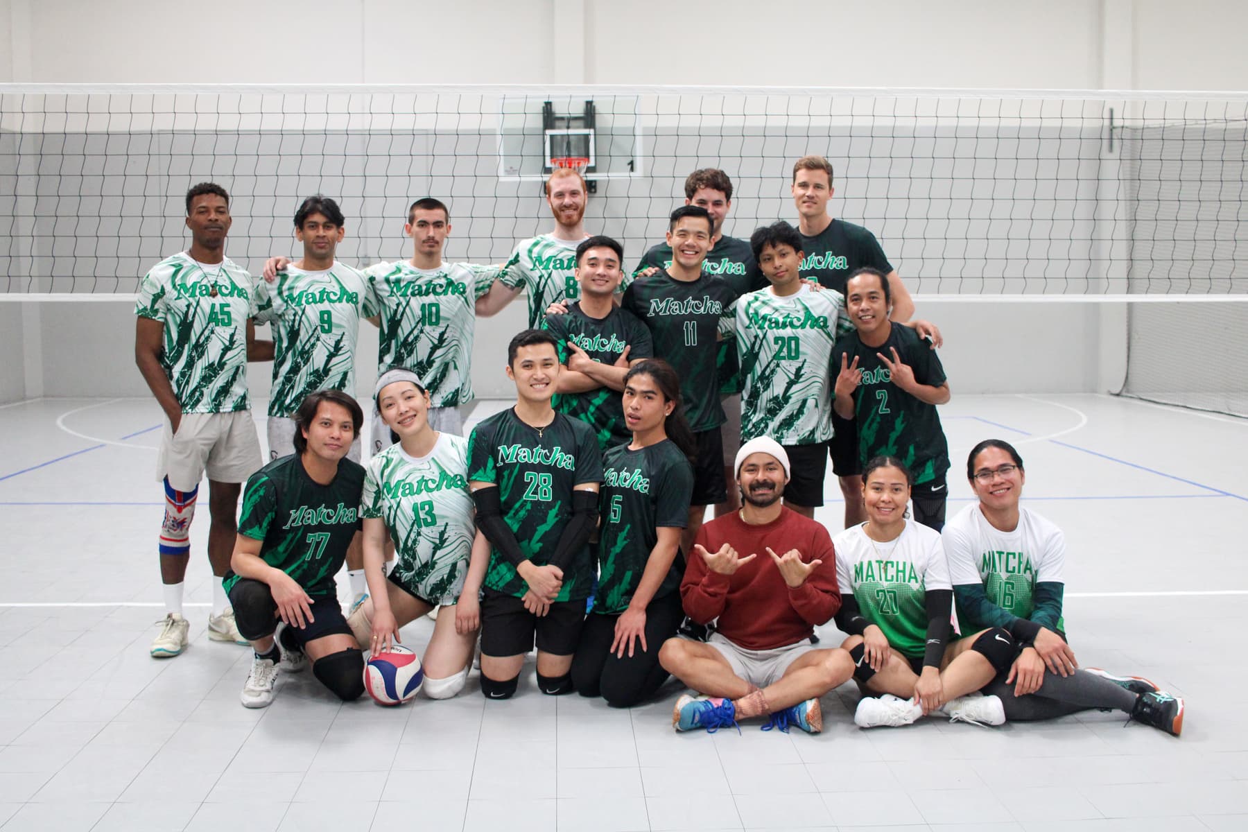 Matcha mixed team