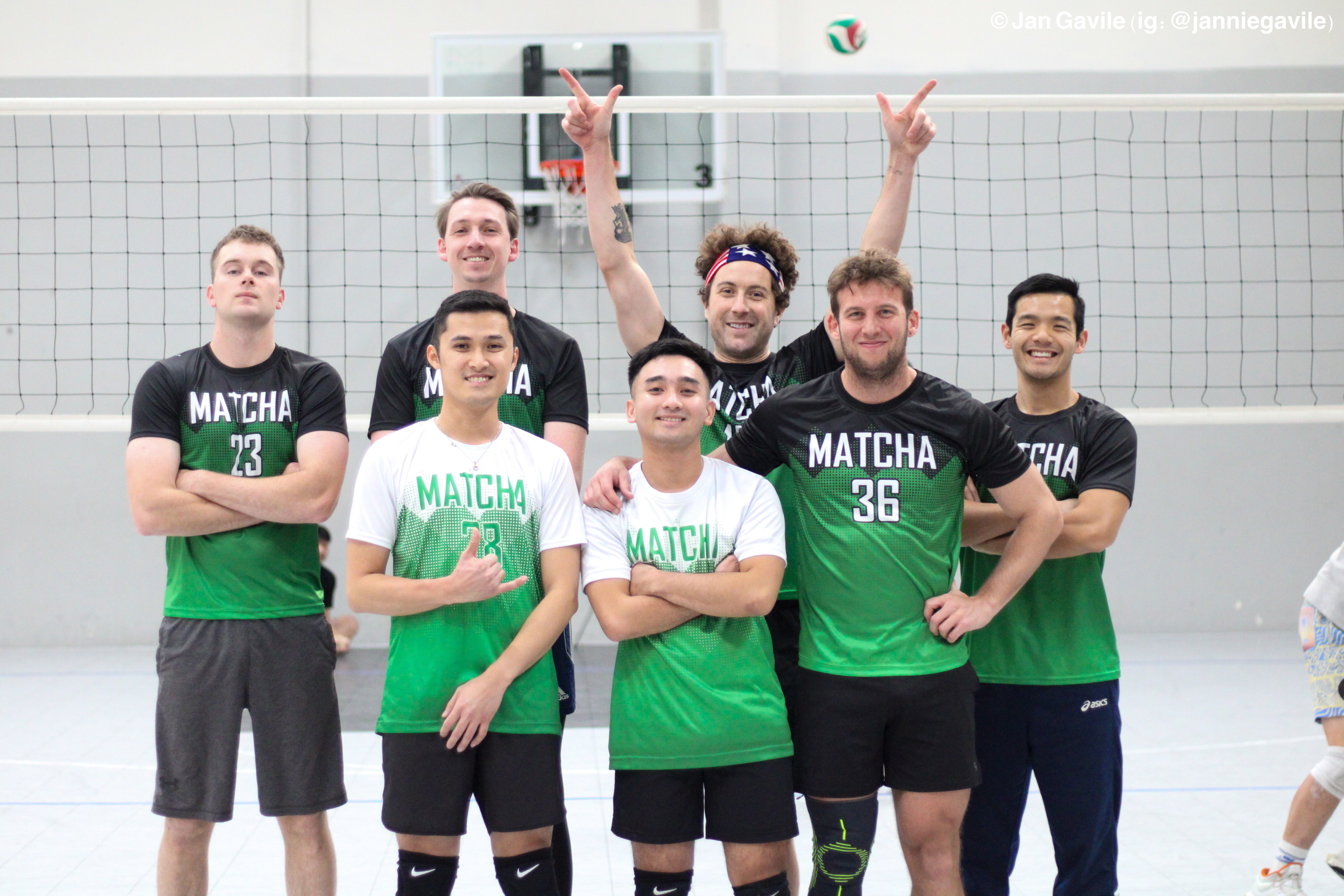 Matcha team having fun